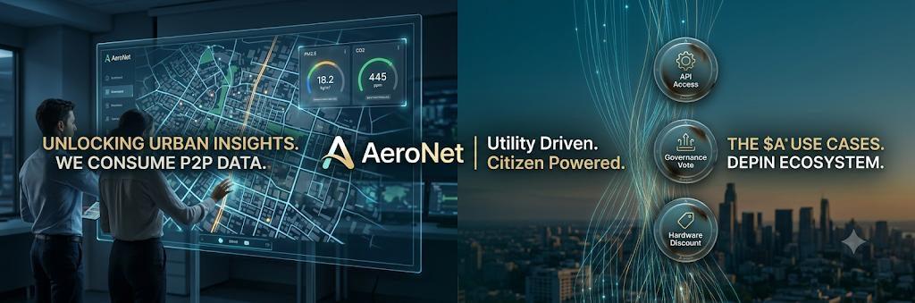 Aero_Net_Defi's tweet photo. 🛠️ AeroNet is more than just hardware; it’s a self-sustaining data economy.

Enterprise clients buy and BURN $AERO for live API access 🌍.
Citizens host devices and EARN $AERO 🔌.

Check out the banner below to see how the DePIN utility loop closes.

#DePIN #Web3 #TokenUtility https://t.co/5i3RO1jCrC