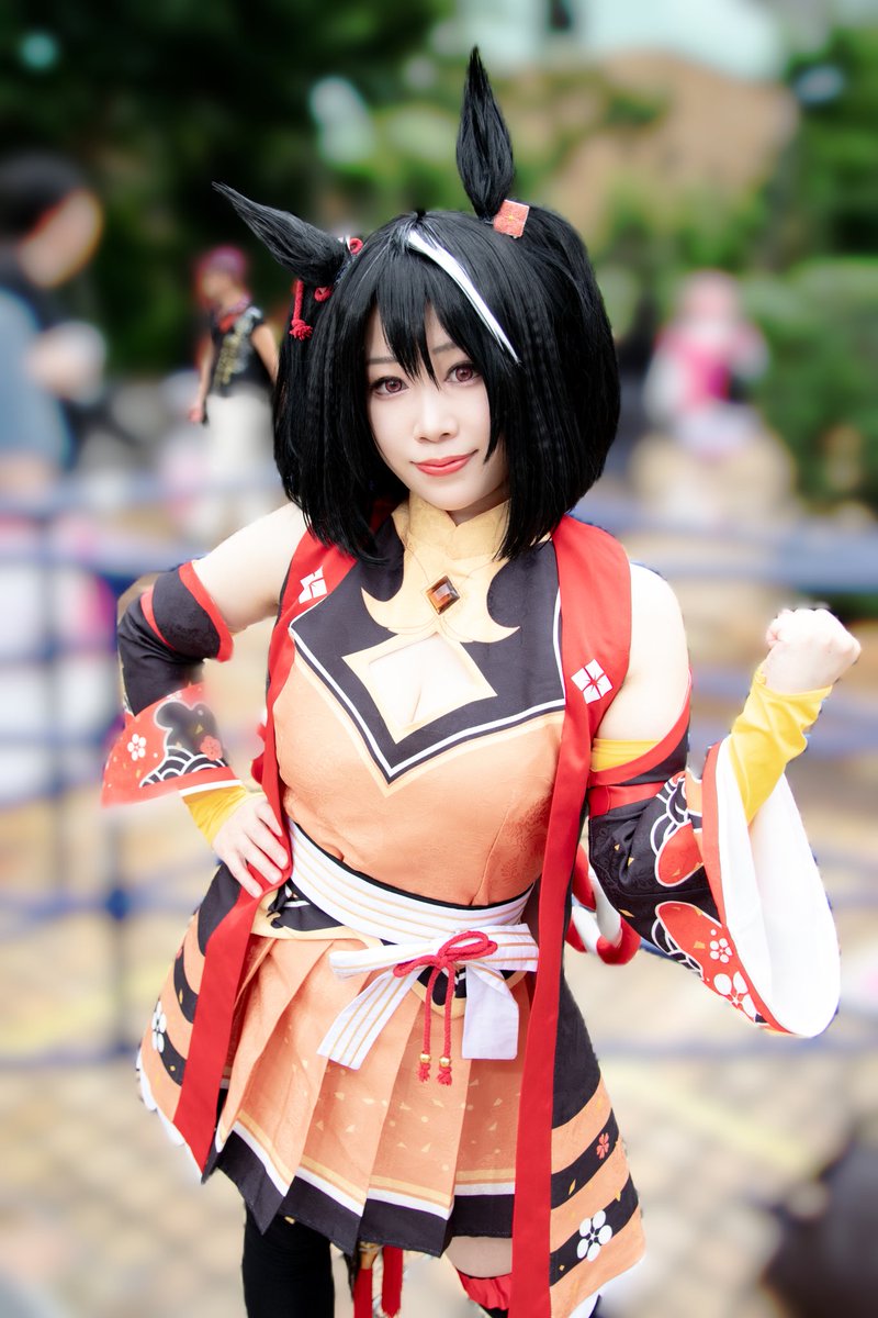 mutohotaru's tweet photo. cosplay

ウマ娘 キタサンブラック
#アコスタ池袋 2026/07/05

撮影いただきありがとうございました。

📸▶RIC(リク)様 (@RIC_4on)

※背景人多いため加工でぼかしてます。 https://t.co/nlt0J9Q7V9