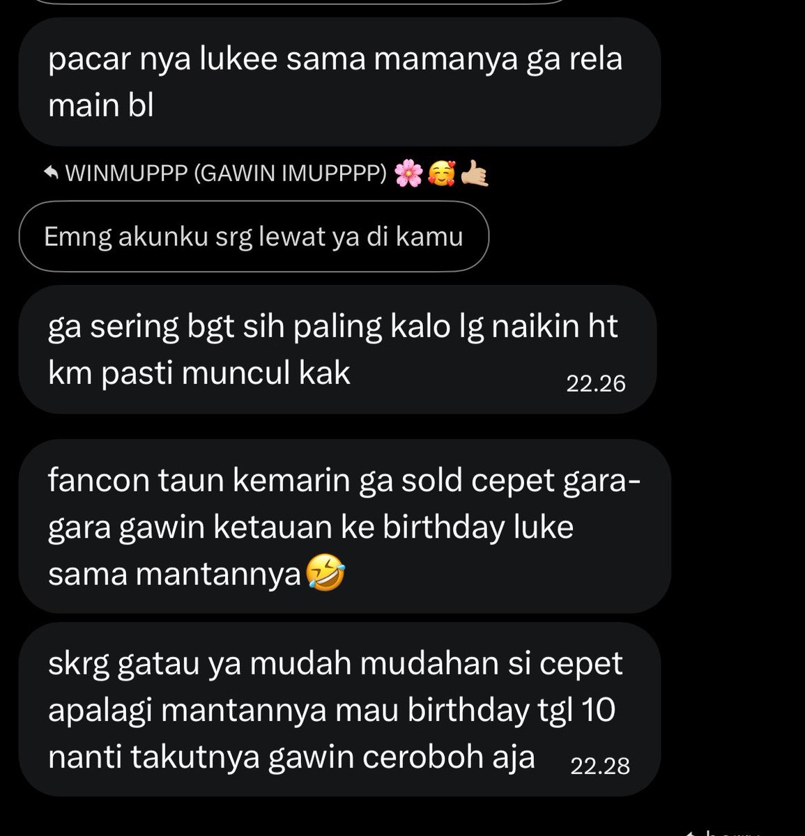 lalitha_lora's tweet photo. Ga tau ya ini org sama apa bukan cumn nih org nyimeng juga tiba" bilang gt dm aku dah beberapa bulan lalu, bukan aku  dia ya cumn ini mirp spekulasi ttg dia https://t.co/W7isTminRw
