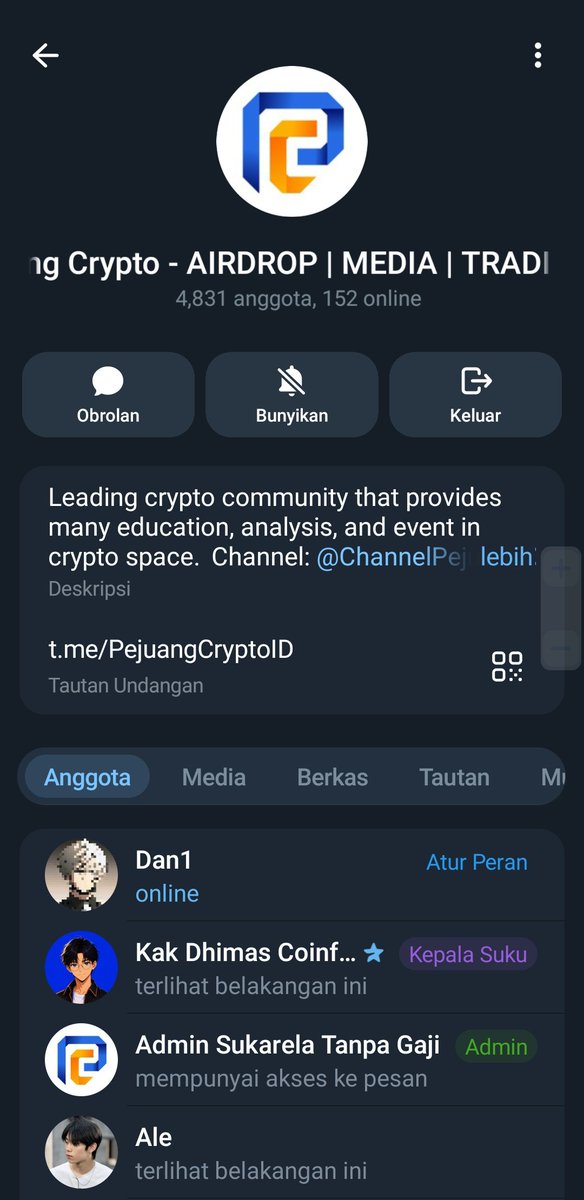 gstdnat's tweet photo. @PejuangCryptoID done mas dhim https://t.co/2seqbvPq0b