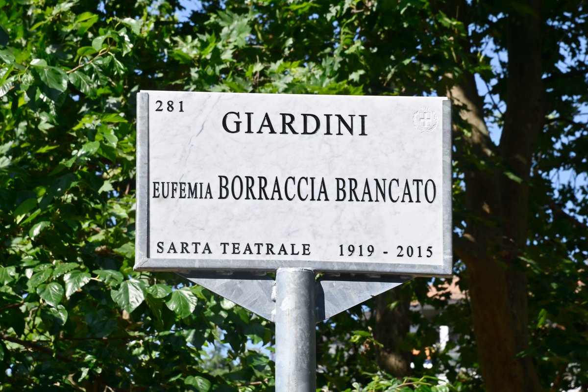 ComuneMI's tweet photo. Nascono nel Municipio 6 i Giardini Eufemia Borraccia Brancato, sarta teatrale e fondatrice della storica Sartoria Brancato. 

Un omaggio al talento e all'eccellenza dell'artigianato milanese. https://t.co/NC70uy87TZ