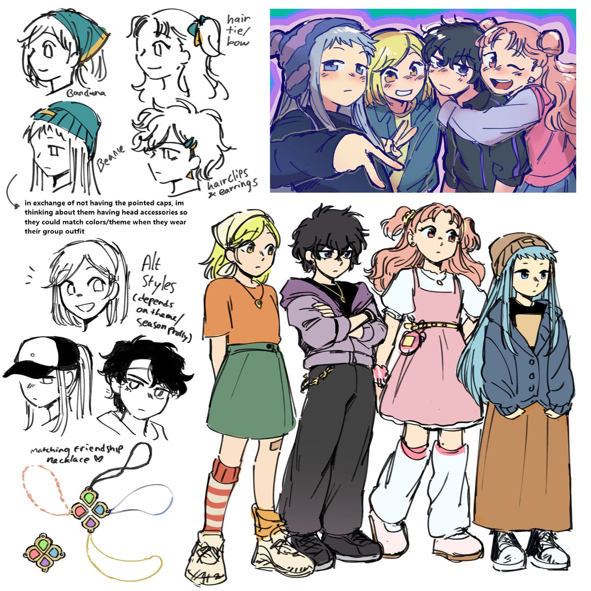 ppyuuingles's tweet photo. qiflings band AU yayayayyyy :3 #witchhatatelier #δ帽子 https://t.co/glE1MiWCmB