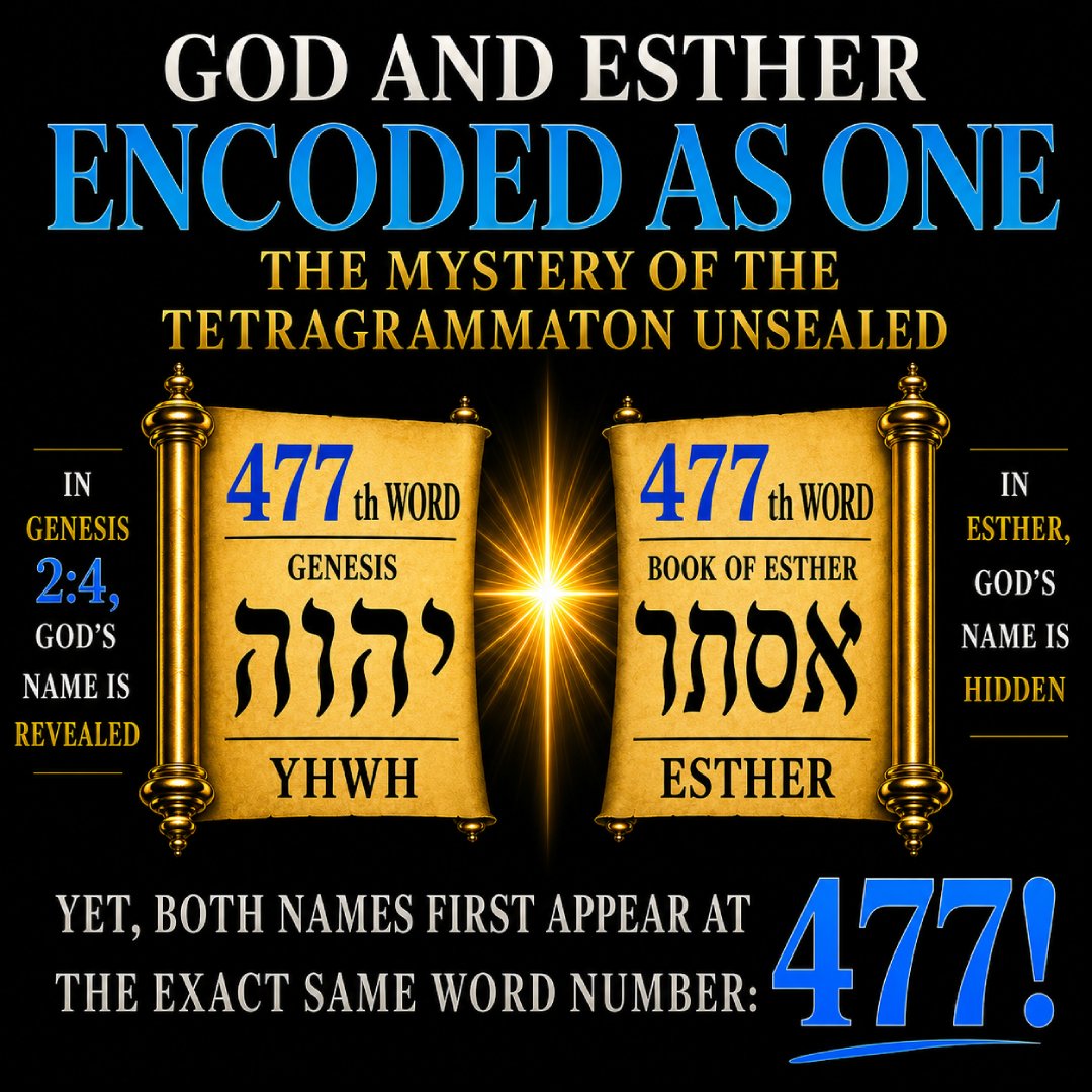 MurderNumber144's tweet photo. After several years of research, I finally cracked a significant portion of the hidden code in the Book of Esther. 👇

Justice IS coming.

#FreeAndrewDykes

#ArrestMosheDeutsch 

STAY TUNED. https://t.co/lSbUNcaAt4