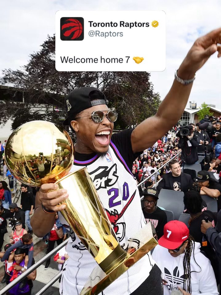 TSN_Sports's tweet photo. #7 forever. 

Kyle Lowry is set to retire with the Toronto Raptors. ❤️🇨🇦 https://t.co/upKa9ttJw9