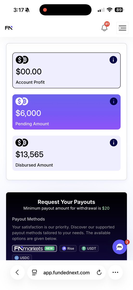 TanzelAhmed's tweet photo. Day 5: FundedNext Futures moving me to Live Trading right after my first payout…!!! 🥲

Today didn’t go as planned.

I was trying more buffer before requesting 2nd payout, but my positions were running in drawdown, I received the Live Trading invitation. As part of the transition, the system automatically closed all of my open trades at a loss.

Yesterday i was up+$335K
got first payout of: $7,500
Loss from auto-closed positions: -$45K
Current total profit: +$282K

If I had known they were going to move me to Live Trading this early, I honestly would have pushed these accounts to $400K-$500K before the transition. I was taking it slow, and then this happened. Was not expecting this from FN Futures.. 

Now I’m waiting for the final review, which should take 2–3 days. Hopefully they’ll pay out 50% of the profits, with the remaining 50% transferred to my Live account, as per the program. 

Let’s see what we can build from here.
@fnfutures @Galib_FN @Flynnn_FN