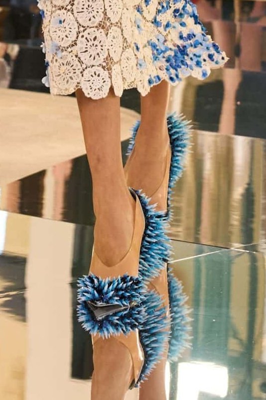 LaModeUnknown's tweet photo. The SHOES of ✨️Schiaparelli✨️ by Daniel Roseberry Fall/Winter 2026 Couture.🪡 https://t.co/23EFATINxU