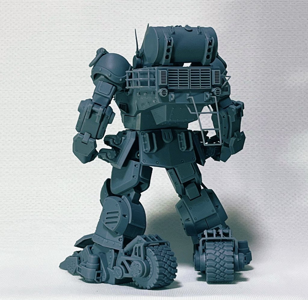 koba1271's tweet photo. 「スコープドッグ現地改修機 」ワンフェスで再販します。
3Dプリンター出力品（NOBA3D水洗いレジン ）
組み立てキット。
35000円
30セットの販売です。
よろしくお願いします。
m(_ _)m

 #WF2026s 
 #スコープドッグ
 #ボトムズ https://t.co/iObQuQ8c0c