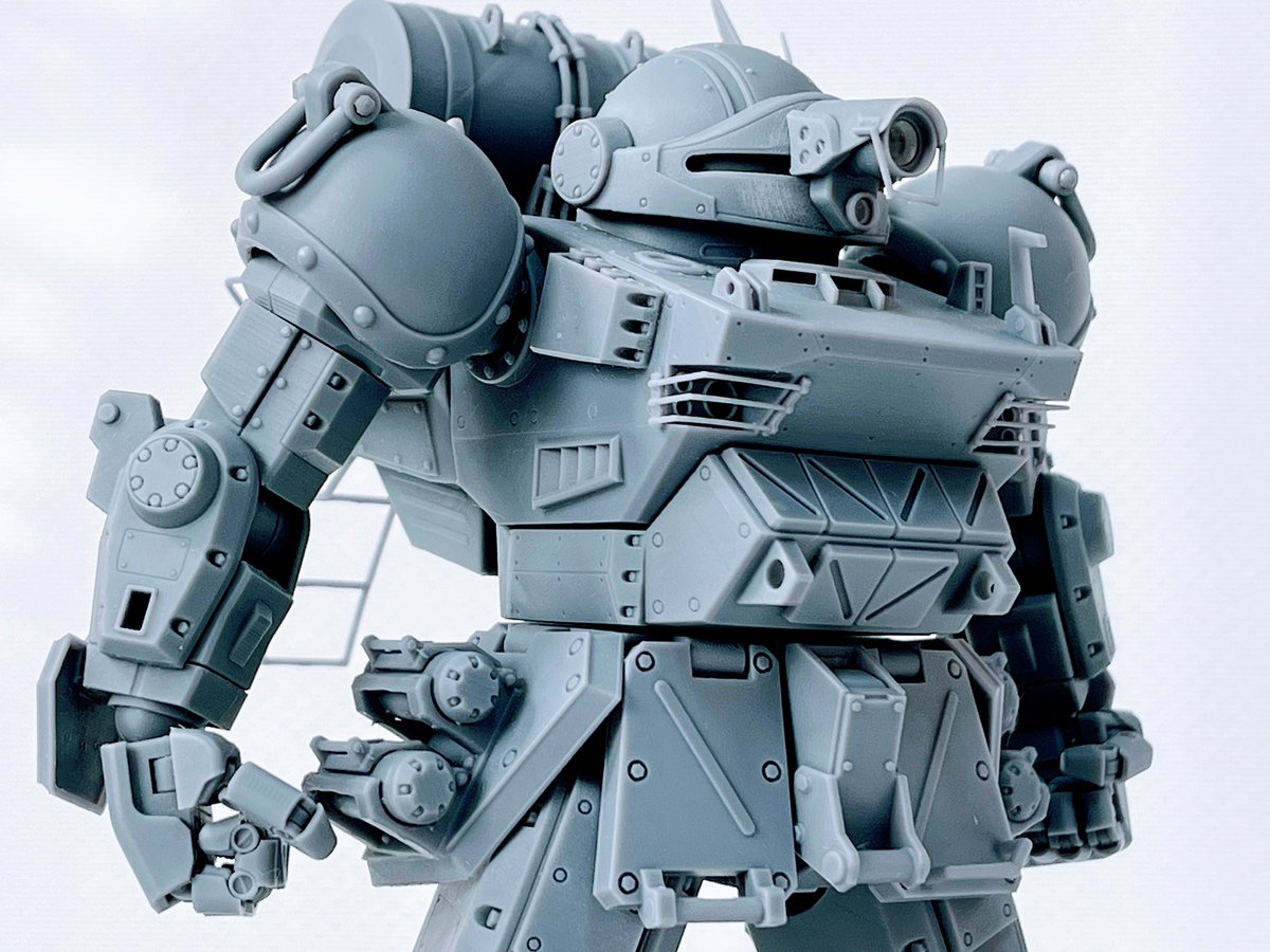 koba1271's tweet photo. 「スコープドッグ現地改修機 」ワンフェスで再販します。
3Dプリンター出力品（NOBA3D水洗いレジン ）
組み立てキット。
35000円
30セットの販売です。
よろしくお願いします。
m(_ _)m

 #WF2026s 
 #スコープドッグ
 #ボトムズ https://t.co/iObQuQ8c0c