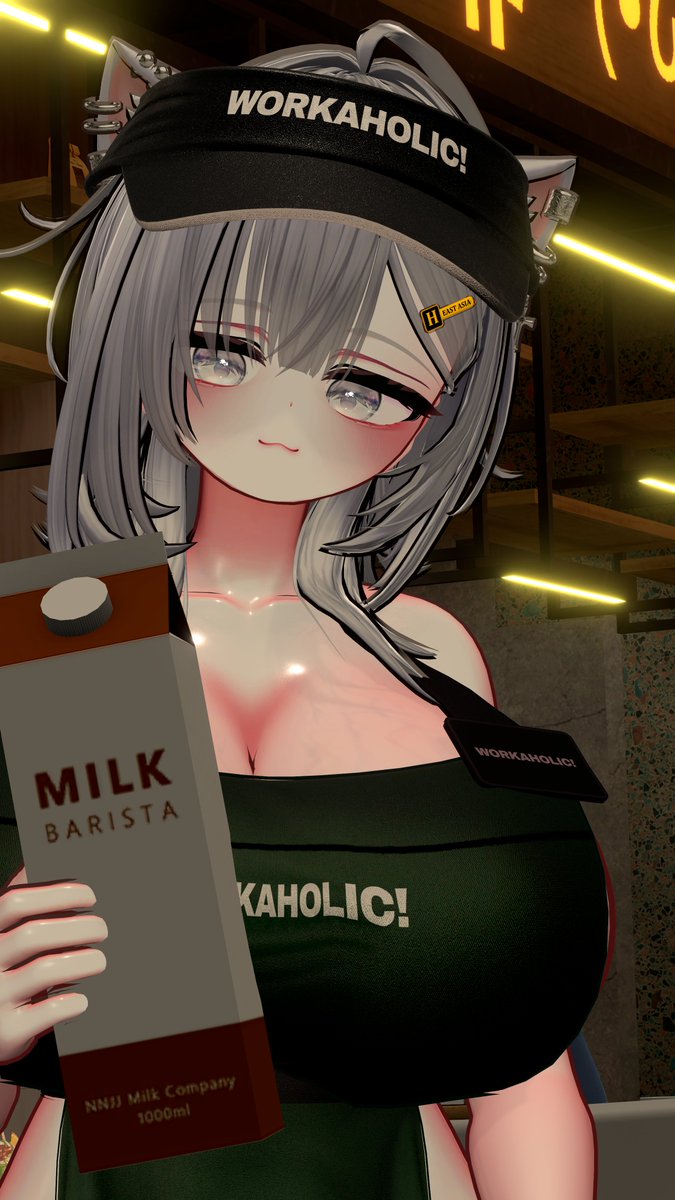 NILMA_18's tweet photo. ミルク入れますか？えっ、、、そ、、、そのミルクは、、、♡
#Airi3D https://t.co/m1f6XYJX4e