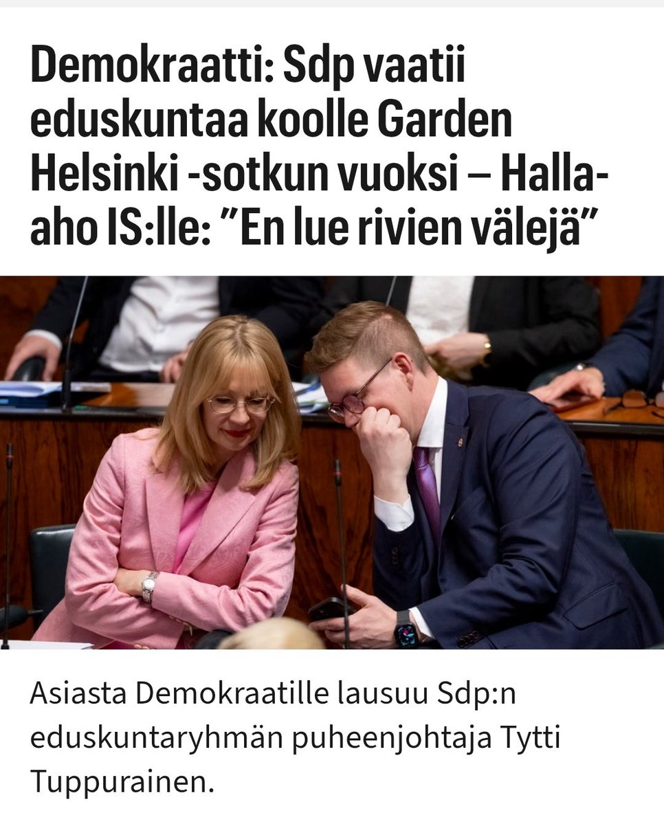 ottoeriksson77's tweet photo. SDP ei suostunut kutsumaan eduskuntaa paikalle kuuden miljardin Uniper-tappioiden takia. Nyt 35 miljoonan ehdollinen investointi on sellainen asia, että pakko saada eduskunta koolle. 

SDP tekee itsestään täysin naurunalaisen puolueen. https://t.co/AMVkbcH4Ww