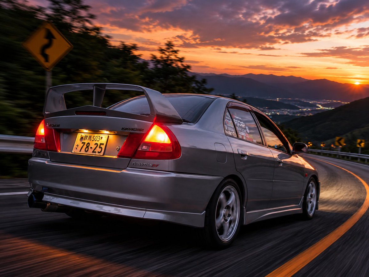 evo4hy's tweet photo. #バックショットグランプリ2026夏 
峠道を走行している様な感じで両方良き😺 https://t.co/sGinbIBXFe