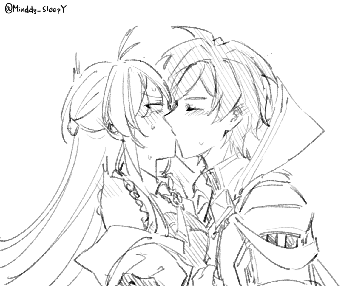 Minddy_SleepY's tweet photo. 06/07 is not just 67; that also kiss day too. https://t.co/bnDsx5RhB8