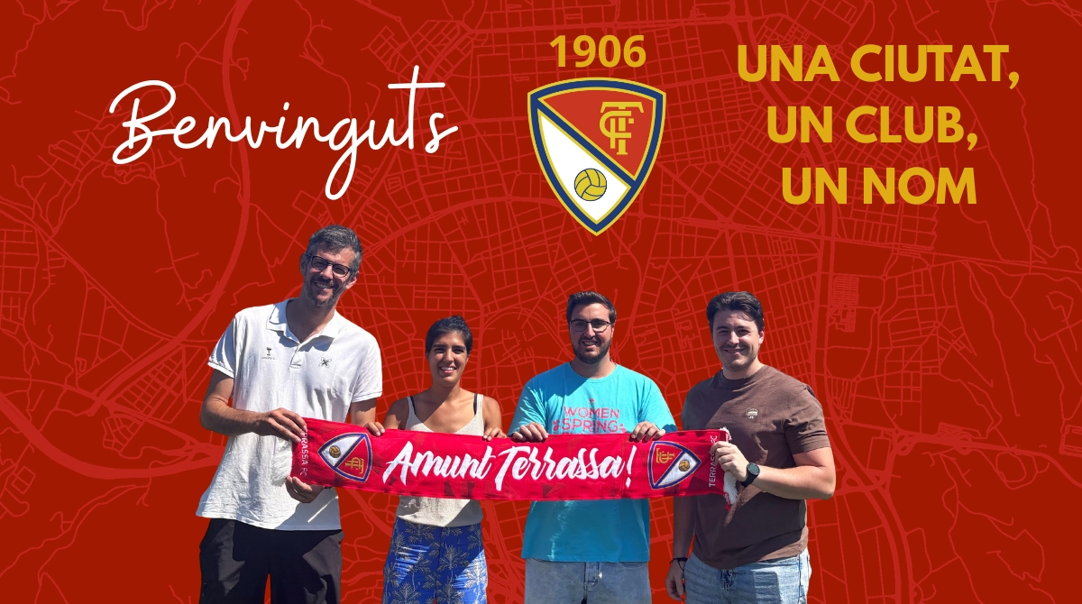 TerrassaFC's tweet photo. 🤝 El Terrassa FC incorpora Bernat de Pablo Serveis Mèdics al primer equip.

❤️Un acord per reforçar els serveis mèdics i continuar oferint la millor atenció als nostres jugadors. 

🔗https://t.co/Jj3Pd2BJMw

#TerrassaFC #AmuntTerrassa https://t.co/xiEkmVf6pC