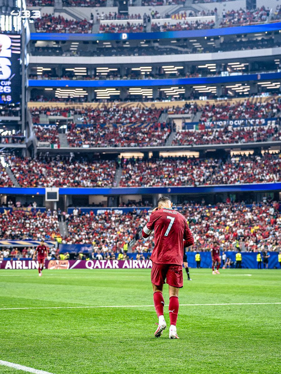 Ki_ranjc's tweet photo. Thank you to my childhood idol, @cristiano, for inspiring me to love and learn the game of football by watching you.
The FIFA World Cup still remains a dream, but a World Cup can't define your contribution and legacy towards the national team🇵🇹.
#Builddifferent 
#GOAT https://t.co/wNe077gXZ1