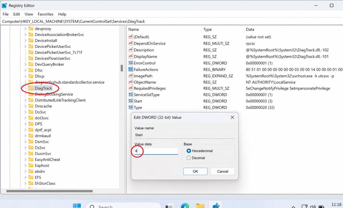raunak_yadush's tweet photo. Windows 11 has been secretly running a keylogger in the background

this whole time

and sending every keystroke to Microsoft servers.
Here's the fix they don't want you to know about

Win+R → regedit → HKEY_LOCAL_MACHINE\SOFTWARE\Microsoft\Input\TIPC → Double click "Enabled" → Set value to 0 → Restart PC

Stop Microsoft from reading every word you type in Valorant chat, Discord, and Chrome.