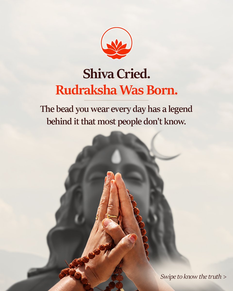 chamundaswami_'s tweet photo. Legend says Lord Shiva's tears became Rudraksha. 
But do you know which Rudraksha is meant for you? Swipe through to learn the legend, meaning, rules &amp; real benefits of Rudraksha 

Save this for your next puja shopping trip
#lordshiva #spirituality #HinduWisdom #ChamundaSwamiJi https://t.co/pbPvpcGGoX