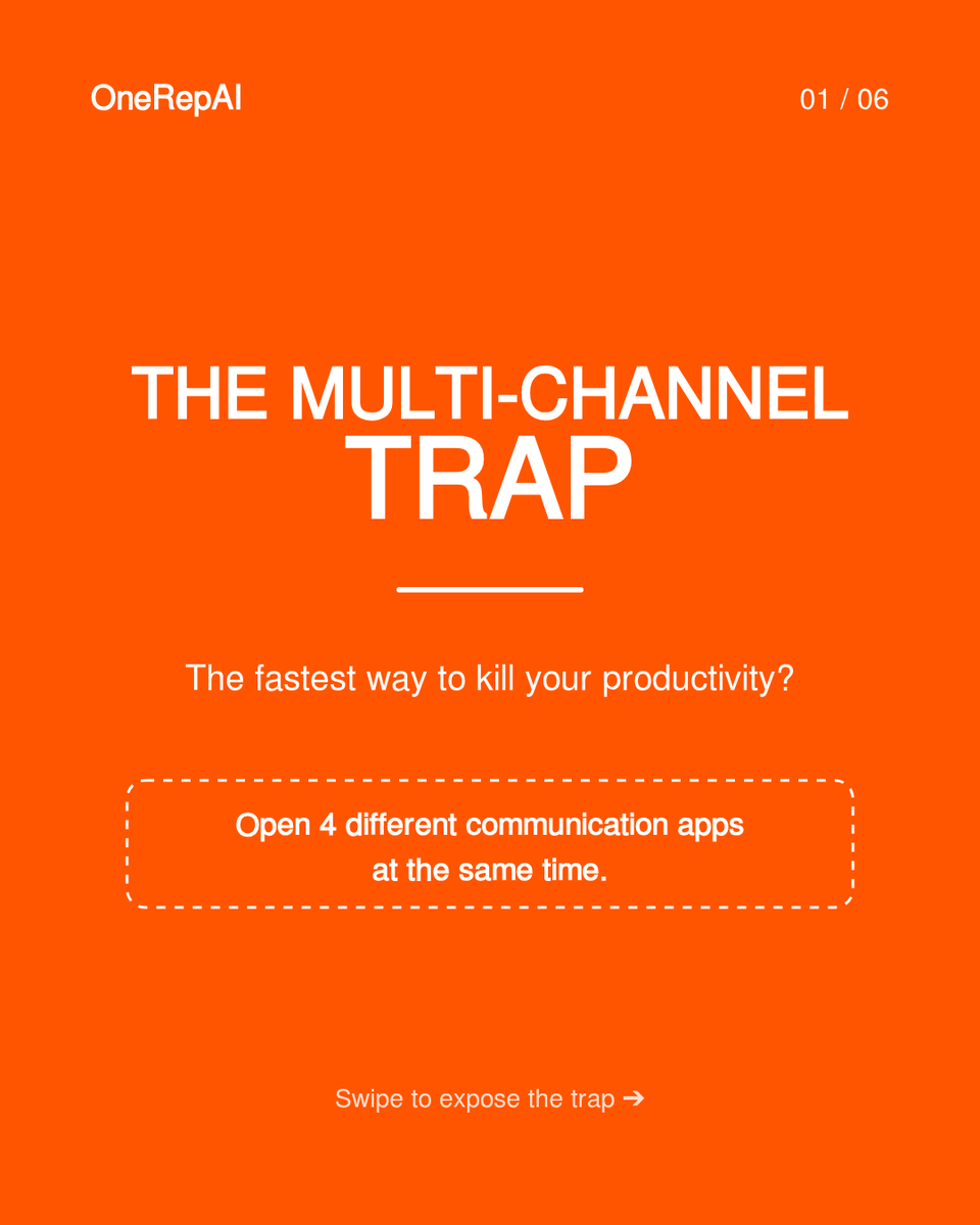 Derrick9923's tweet photo. Are you falling into The Multi-Channel Trap? 🪤👀

More channels doesn't always mean more growth. In fact, it usually just means more chaos for your team and a confusing experience for your audience. https://t.co/llt5B0x2Fk