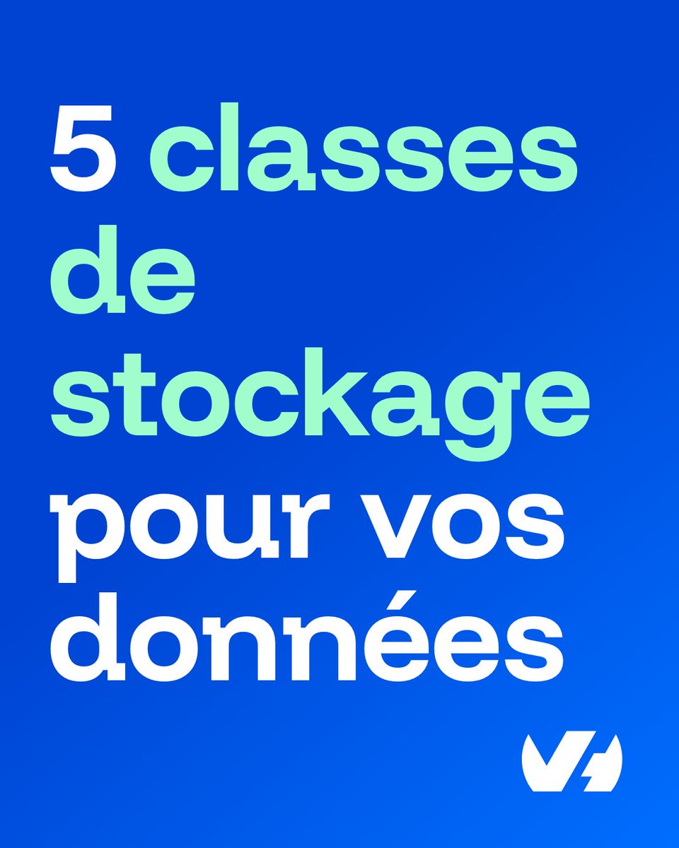 OVHcloud_FR's tweet photo. On parle souvent d'optimisation cloud, mais un levier simple est souvent oublié : le stockage. 

Avant de compresser ou supprimer des données, posez-vous une question : sont-elles dans la bonne classe de stockage ? 
Adapter le stockage aux usages, c'est déjà optimiser.