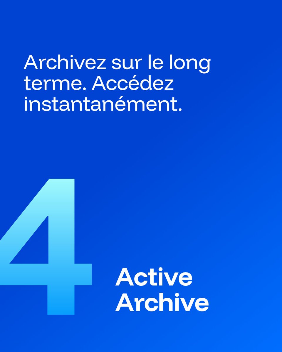 OVHcloud_FR's tweet photo. On parle souvent d'optimisation cloud, mais un levier simple est souvent oublié : le stockage. 

Avant de compresser ou supprimer des données, posez-vous une question : sont-elles dans la bonne classe de stockage ? 
Adapter le stockage aux usages, c'est déjà optimiser.