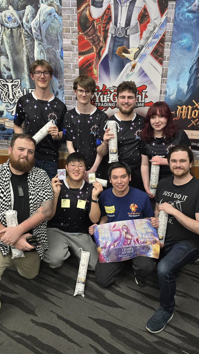 TeamPolaris2026's tweet photo. Dunedin Regionals RDO!!

Great event for the team with is placing 5 people in top 8!!

in the top 8
@l_ucasis  (the goat) on Seiryuu
Sonar on Oblation 
@N11121112111 on Horse and taxes 
@evenkiwi on Horses and taxes 
Evakyoo on Fractals!

Congrats to all and see you at QSCUP 26 https://t.co/O8siZbwXRJ