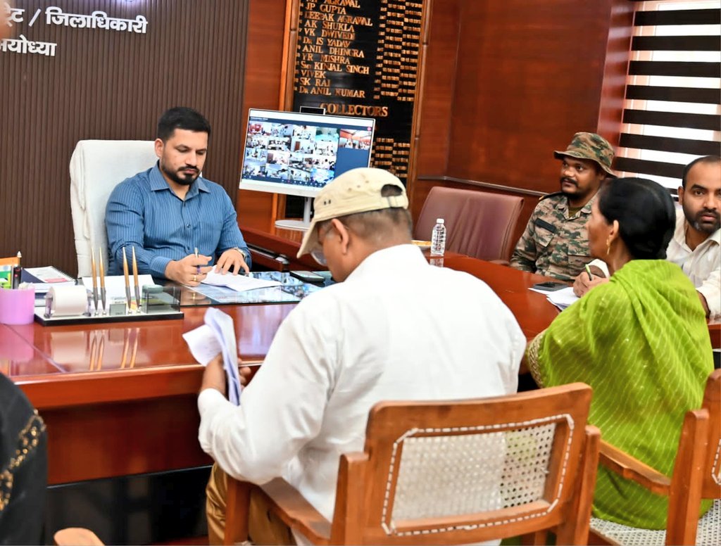 District Magistrate Ayodhya tweet media