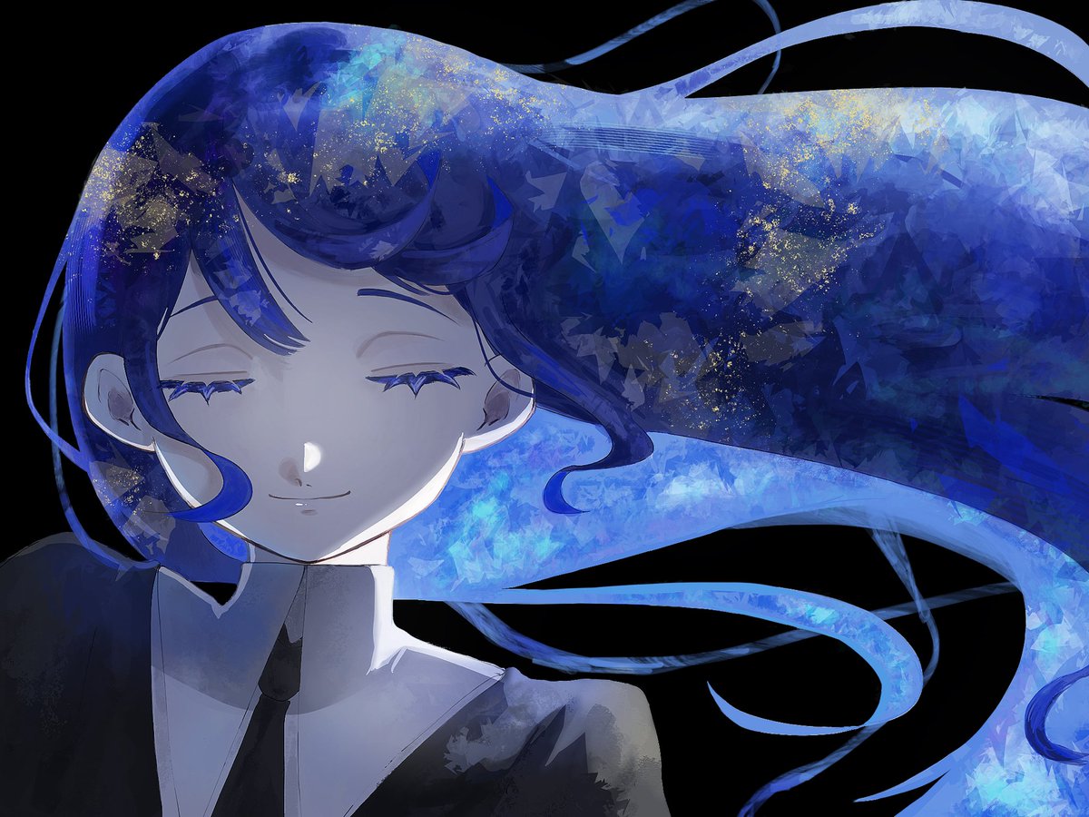 kuma_noko93's tweet photo. #七夕はラピス・ラズリを描こう
#宝石の国 #housekinokuni_fanart https://t.co/66uiCfFXSC