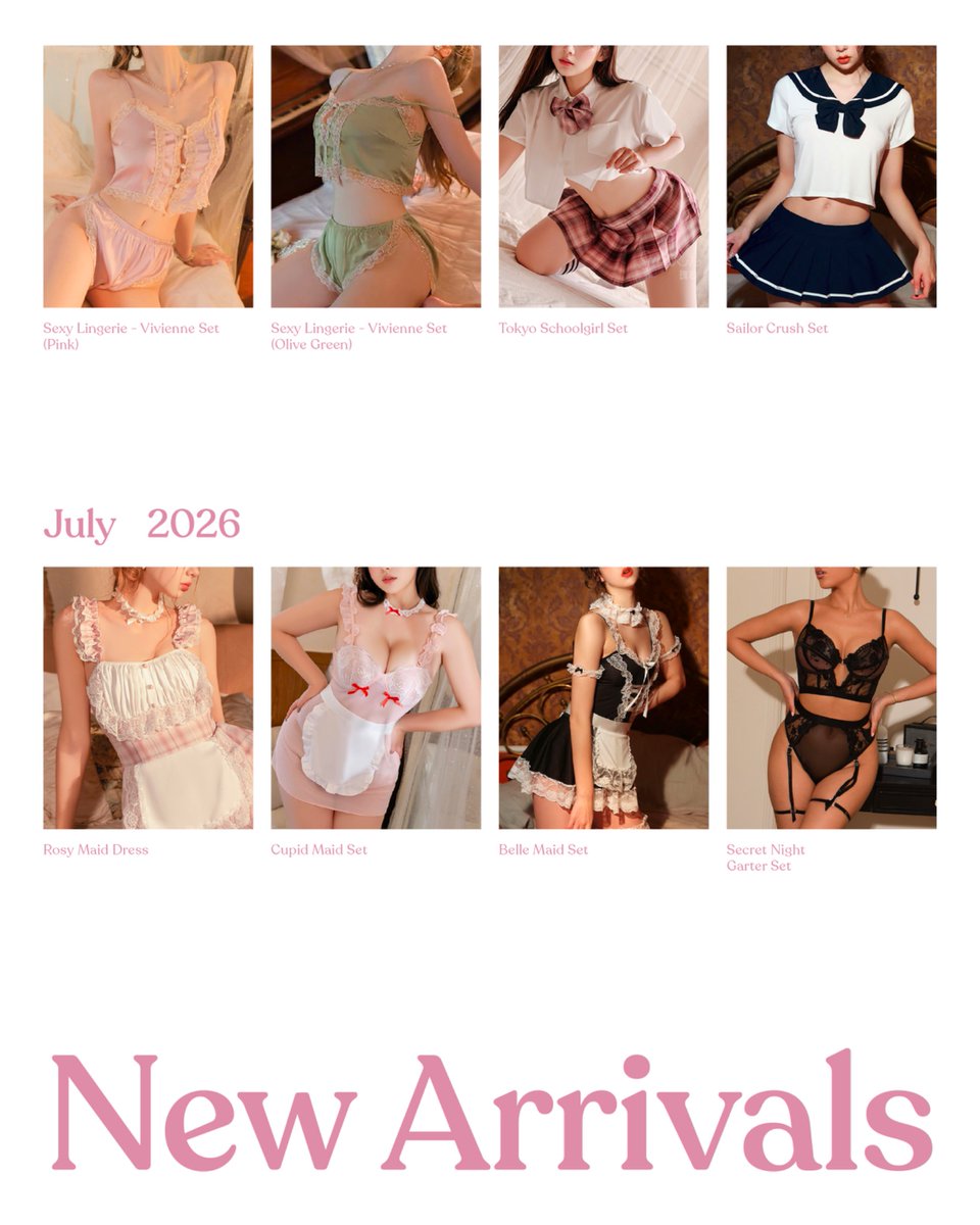 SultrySecretsTh's tweet photo. 💗 New Arrivals • July 2026

เติมสีสันให้ค่ำคืนของคุณด้วยคอลเลกชันใหม่ประจำเดือนนี้
เพราะทุกลุค…มีเสน่ห์ในแบบของตัวเอง ✨

Open Daily 14:00 – 22:00 PM
🛍 ช้อปออนไลน์
https://t.co/ksUyvhZr5U
Line : @Sultrysecrets

#SultrySecrets #YourPleasurePlayground #SexyDress https://t.co/lhCprgLCeZ