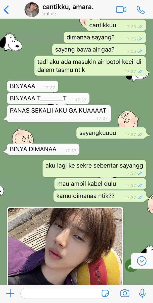 slatieu's tweet photo. hyeonhoon/hoonhyeon 3️⃣ tweets au si cantik milik si cantik edisi amara&amp;binar jadi panitia fun game https://t.co/hrtPym9QYr