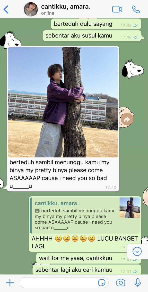 slatieu's tweet photo. hyeonhoon/hoonhyeon 3️⃣ tweets au si cantik milik si cantik edisi amara&amp;binar jadi panitia fun game https://t.co/hrtPym9QYr