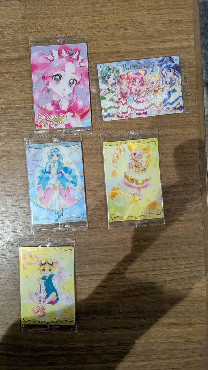 yamapyota's tweet photo. 【交換】プリキュアウエハース13

譲　画像1 
求    画像2

HRミスティック⇔各種HR、アルカナシャドウ、各種SSR、ドリーム×2

SSR無印5⇔各種HR、アルカナシャドウ、各種SSR、ドリーム×2

都内手渡し優先（新宿等）
郵送可
レート相談可能のため、検索からでもお気軽にお声がけください！ https://t.co/hxiXDES7Mz