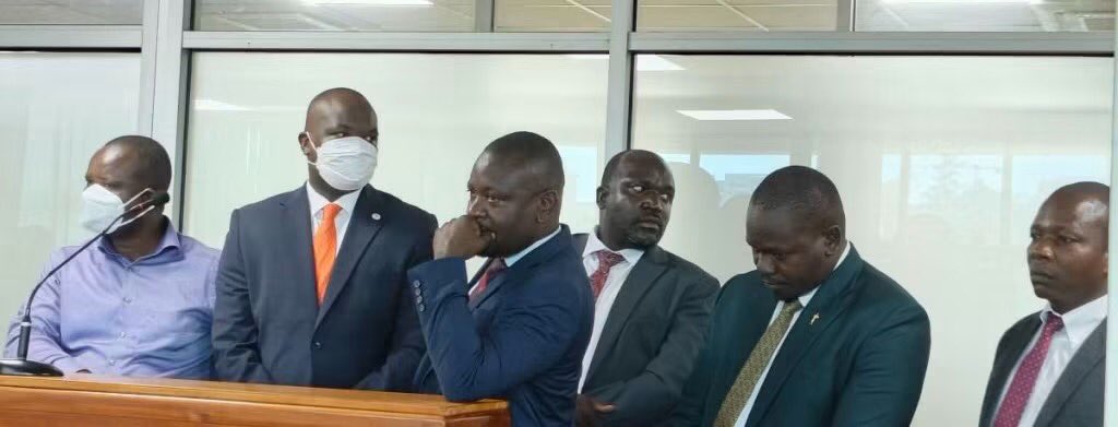 BugisuTimes's tweet photo. Chris Obore, and 6 other senior parliamentary officials have been further remanded by the Anti-Corruption Court.

The accused will remain in custody until July 27, 2026, when they are expected back in court for the next hearing in the ongoing anti-corruption case.
#BugisuTimes https://t.co/F1n49nimES