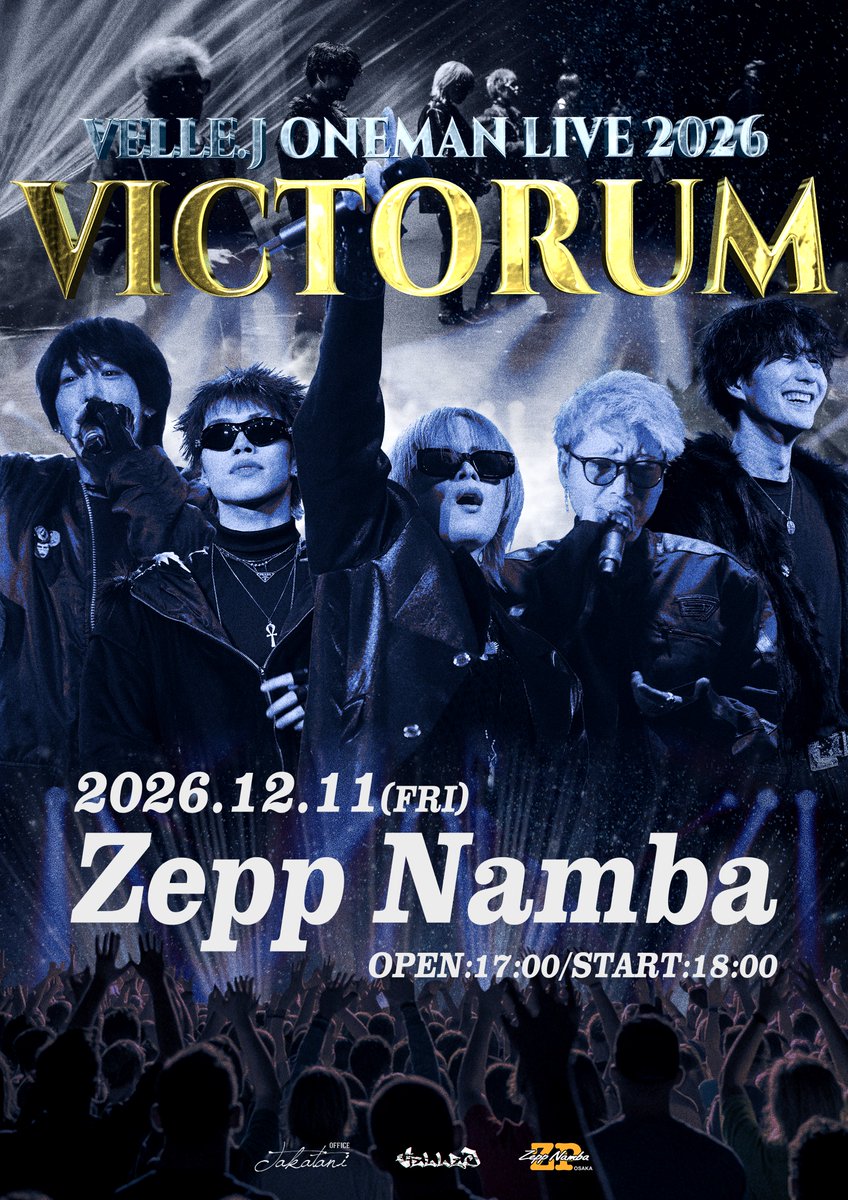 ˏˋ👑Zepp Nambaチケット販売中👑 ˎˊ˗ 2026/12/11(金) VELLE.J ONE-MAN