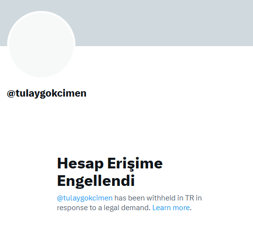 _tevhidgundemi's tweet photo. NATO Zirvesi Öncesi Filistin Aktivistlerinin X Hesaplarına Erişim Engeli

Aktivist Tülay Gökçimen ve Sumud Filosu gönüllüsü Hüseyin Kılıç'ın X (Twitter) hesaplarına Türkiye'de erişim engeli getirildi.

Erişim engelinin gerekçesi ise "milli güvenlik ve kamu düzeninin korunması" olarak gösterildi.
