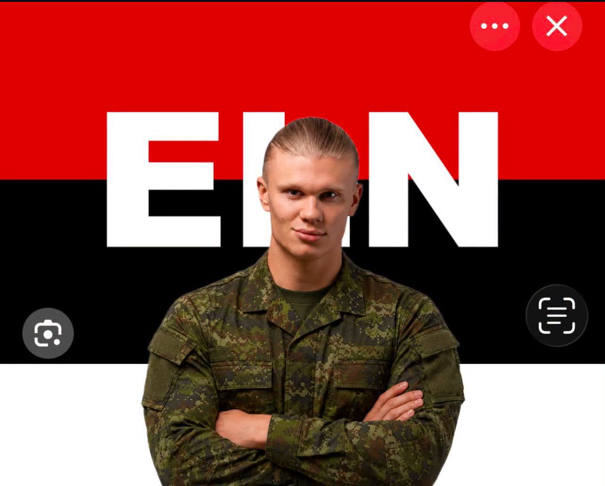 estebaned555's tweet photo. 🚨Ejército D’LIBERACIÓN D’NORUEGA🚨
Así ven los Abelardistas a Erling Haaland porque en Noruega 🇳🇴 hablan de Educación, Salud y derechos humanos.
Milei diría algo así como: Zurdos de M y Abelardo diría: Hay que destriparlo. https://t.co/AJ0Q12LuIn