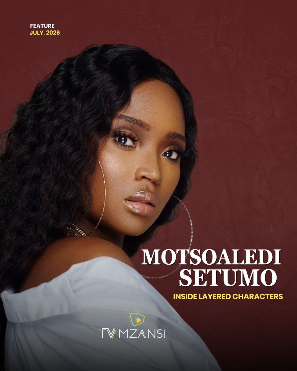 TvMzansi's tweet photo. More than a decade into her career, Mo Setumo has built an impressive body of work. From Greed & Desire to The Queen, The Wife, to name a few.
She steps into another layered role in #CriticalButStable. We spoke to her ahead of the 26 July premiere. https://t.co/REpvYB2JFF https://t.co/ovks6oiN8s