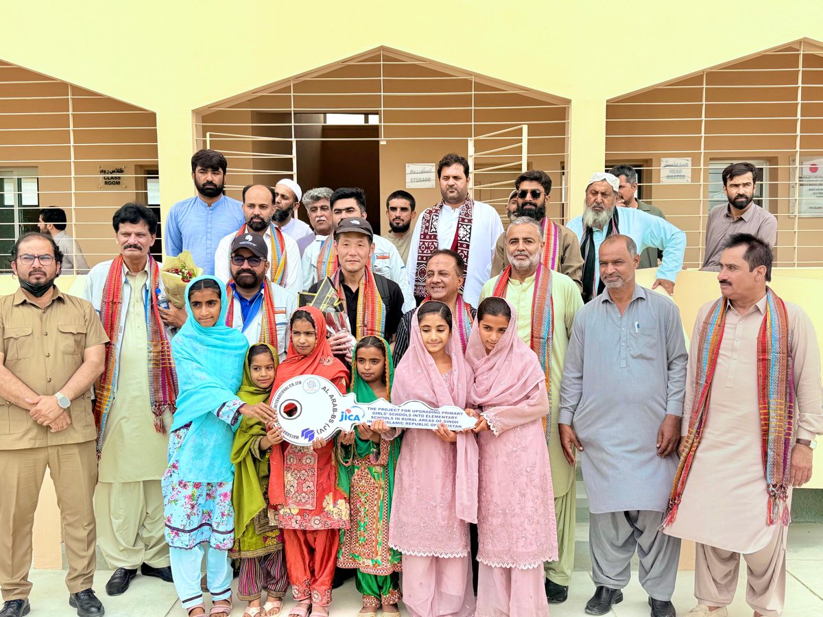 SELDGOS's tweet photo. The newly constructed building of GGELSS Radho Jokhio Goth, Gadap Town, District Malir, has been officially handed over by JICA to the School Education & Literacy Department, Government of Sindh, marking another milestone in strengthening quality education infrastructure.
#SELD #GovernmentOfSindh
#SindhEducation #SindhSchools
@MinisterEduGos @sardarshah1
@BBhuttoZardari @SindhCMHouse