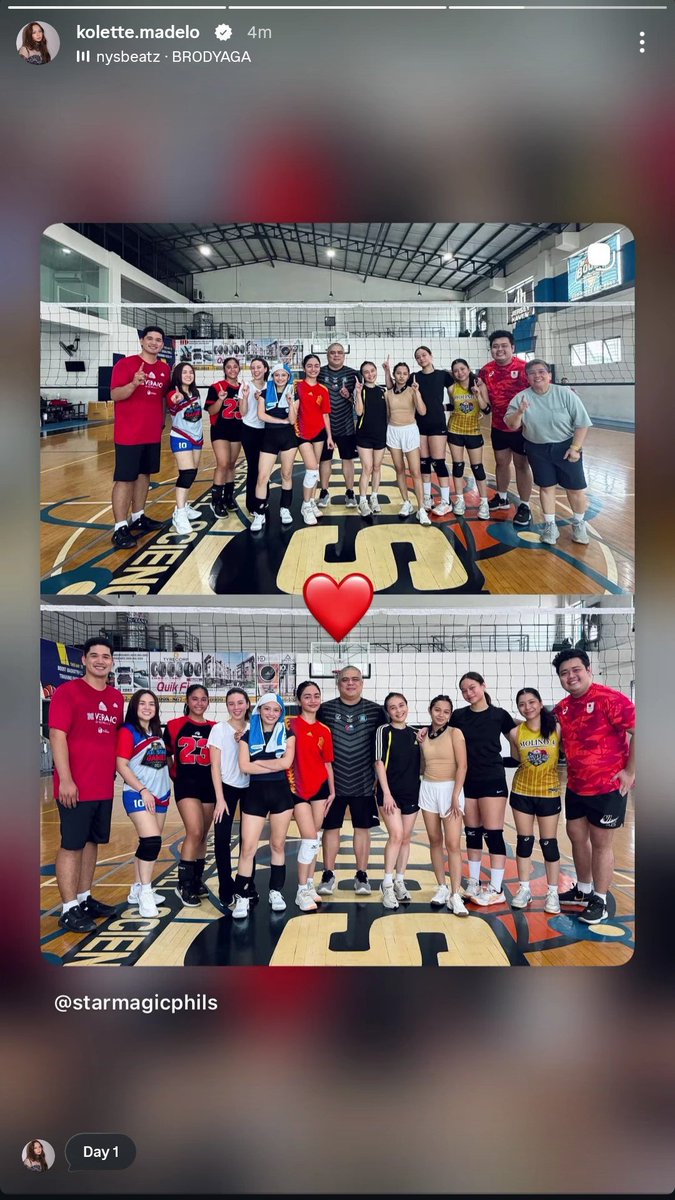 teshiamay's tweet photo. People see her at volleyball practice today, but they don't see the courage it took to get there. From someone who once carried trauma from the sport to choosing to face it again. I'm endlessly proud of Kolette. This is what real growth looks like. 

#KoletteMadelo https://t.co/gGn4oT0Poq