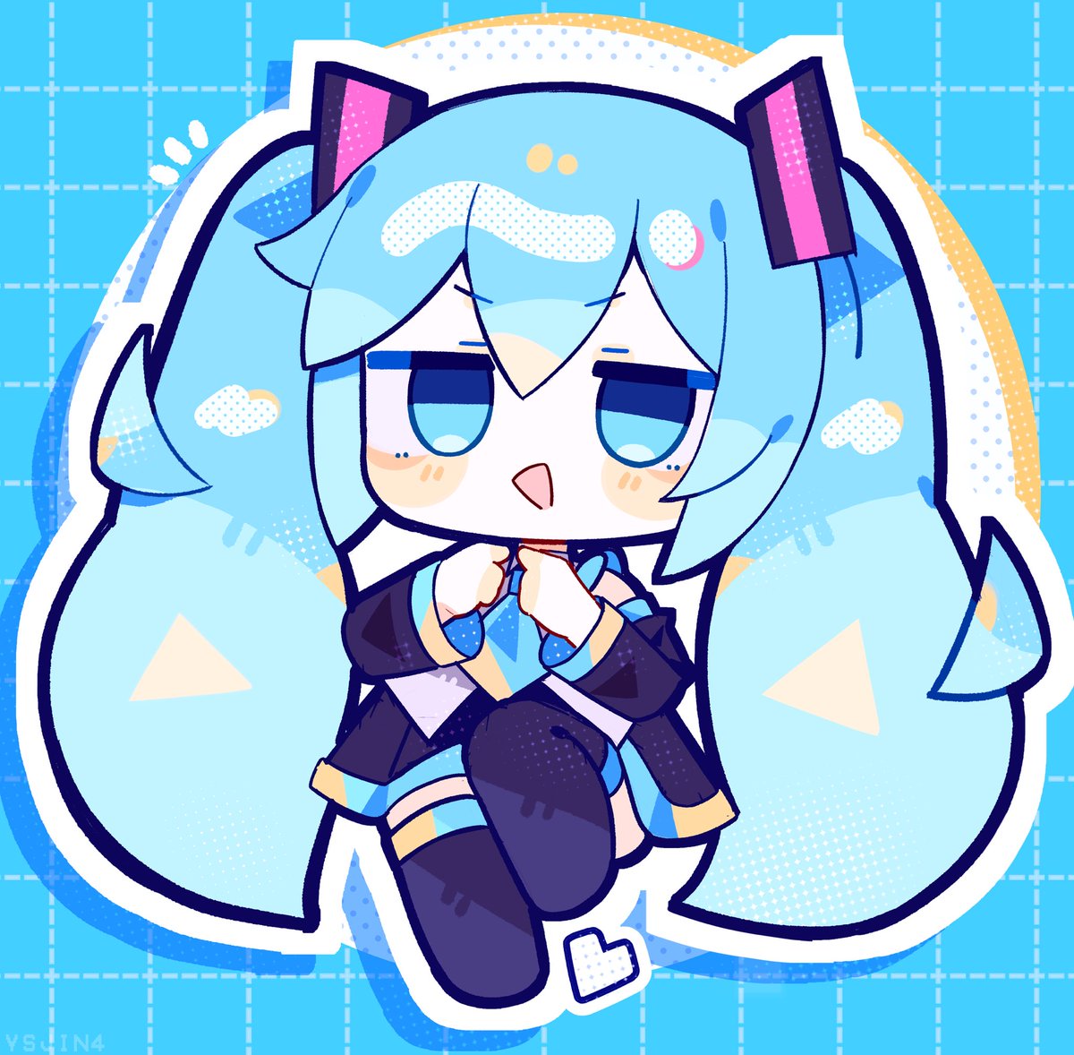 YSAster02's tweet photo. ミク https://t.co/KWYrFRyZFs