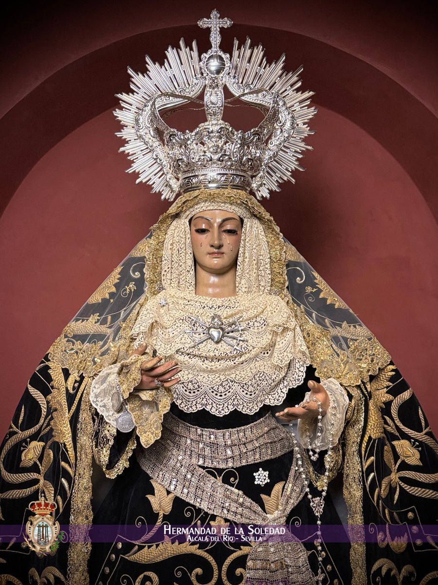 HdaddelaSoledad's tweet photo. #ACTUALIDAD | LA SANTÍSIMA VIRGEN PARA LOS MESES DE VERANO

ℹ️ https://t.co/TnIYeXO6Jc

Madre Dolorosa, intercede por nosotros.

#LaSoledadDeAlcaláDelRío #TúEresElOrgulloDeNuestroPueblo https://t.co/p64m9T2OQi