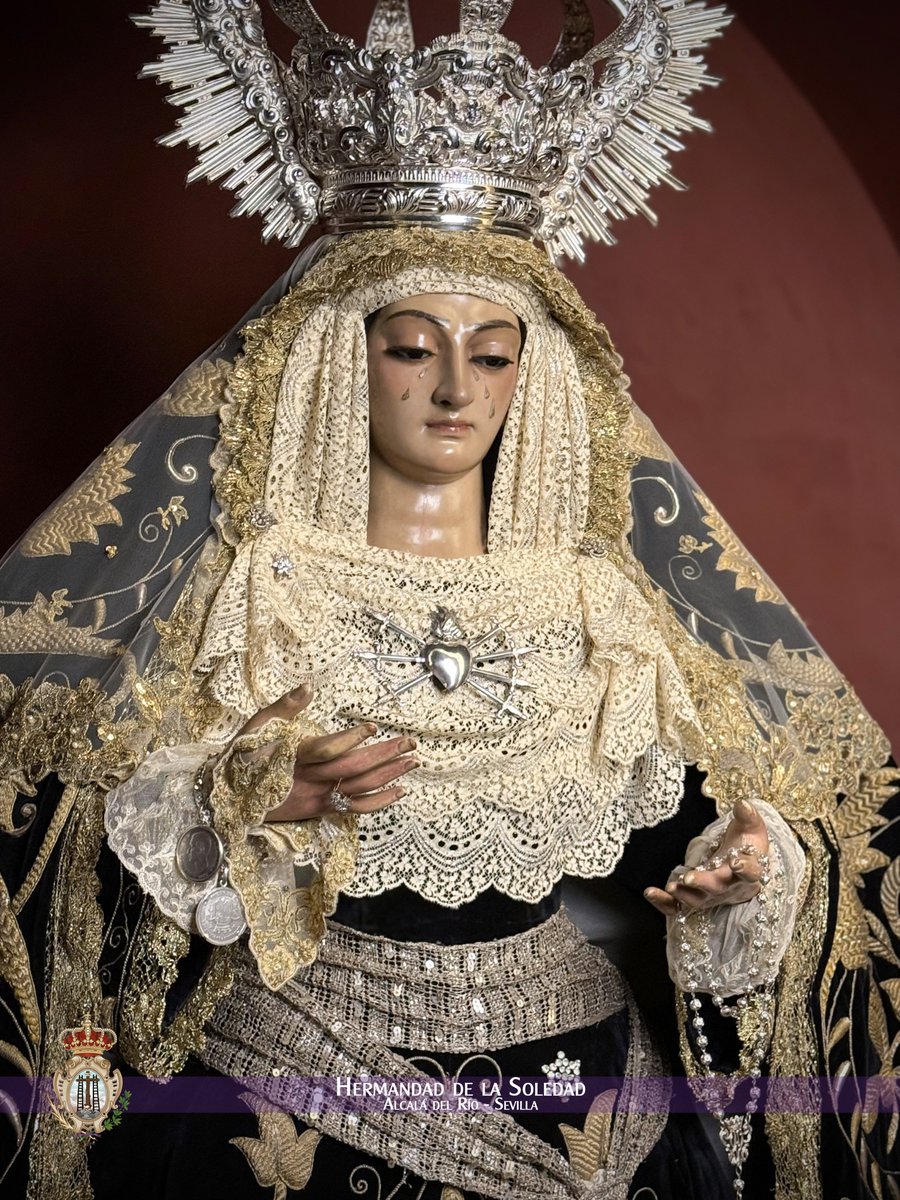 HdaddelaSoledad's tweet photo. #ACTUALIDAD | LA SANTÍSIMA VIRGEN PARA LOS MESES DE VERANO

ℹ️ https://t.co/TnIYeXO6Jc

Madre Dolorosa, intercede por nosotros.

#LaSoledadDeAlcaláDelRío #TúEresElOrgulloDeNuestroPueblo https://t.co/p64m9T2OQi