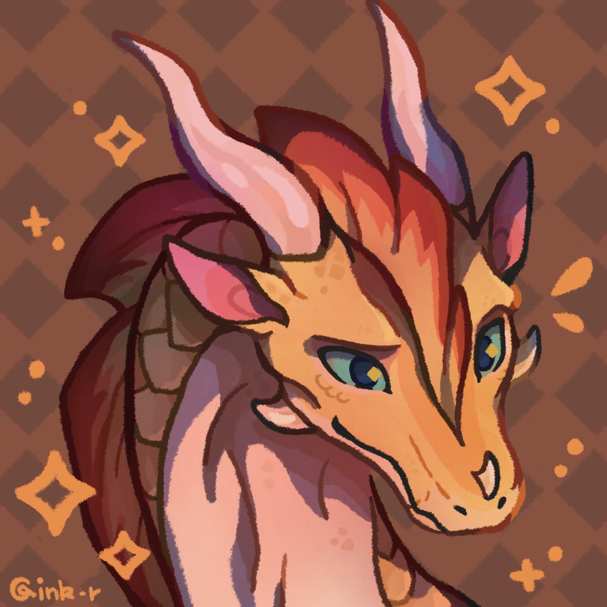 inkkk_r's tweet photo. #artfight #oc #artfight2026 #artfightteammystery #wingsoffire #wof 

@sanddusk 
老師的設計和背景故事都超好看的 /w\

 https://t.co/loulGCh5cT https://t.co/ab92JSu1tc
