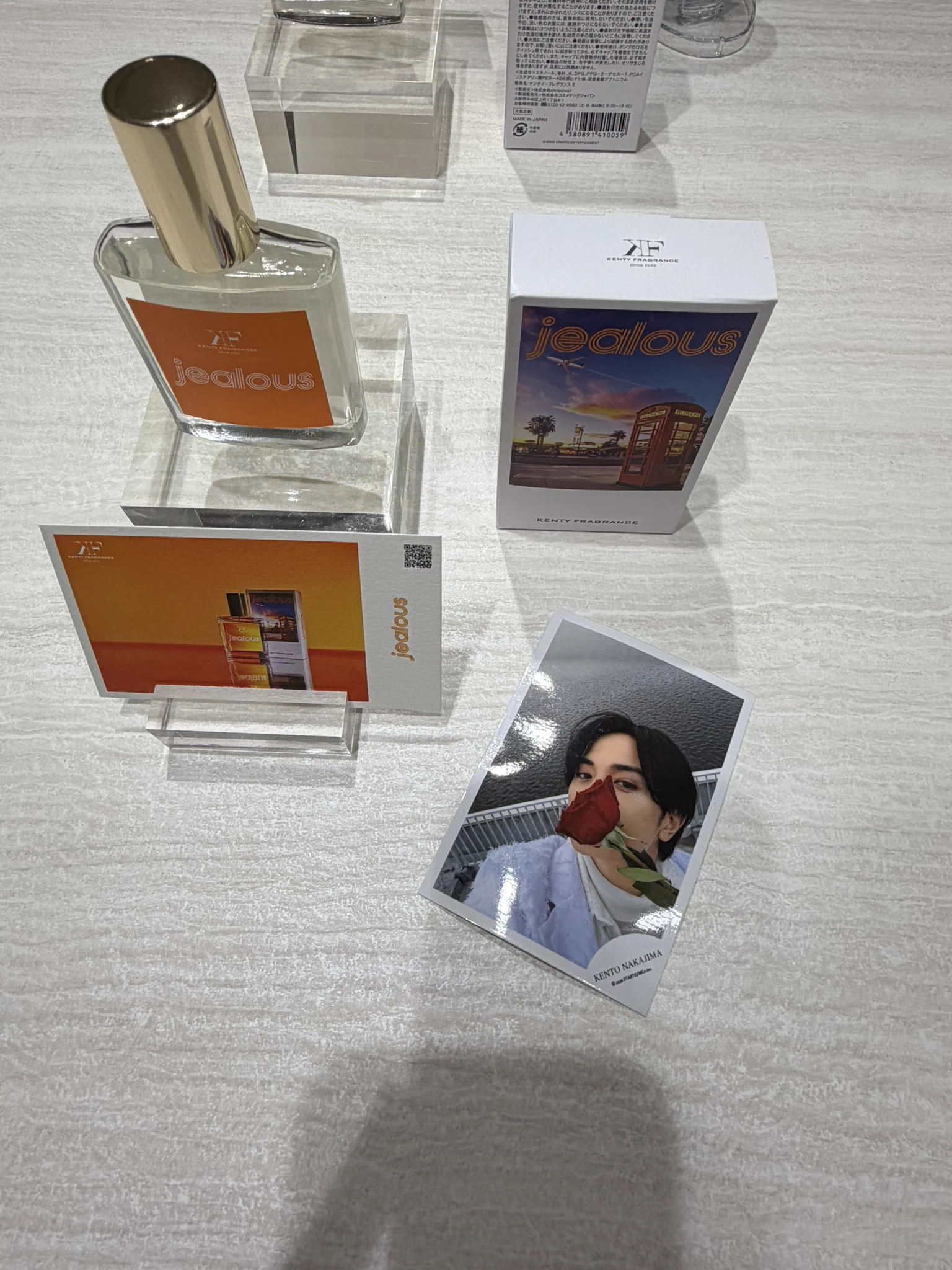 中島健人「KENTY FRAGRANCE」夏版発売 原宿POP UPでファン熱狂