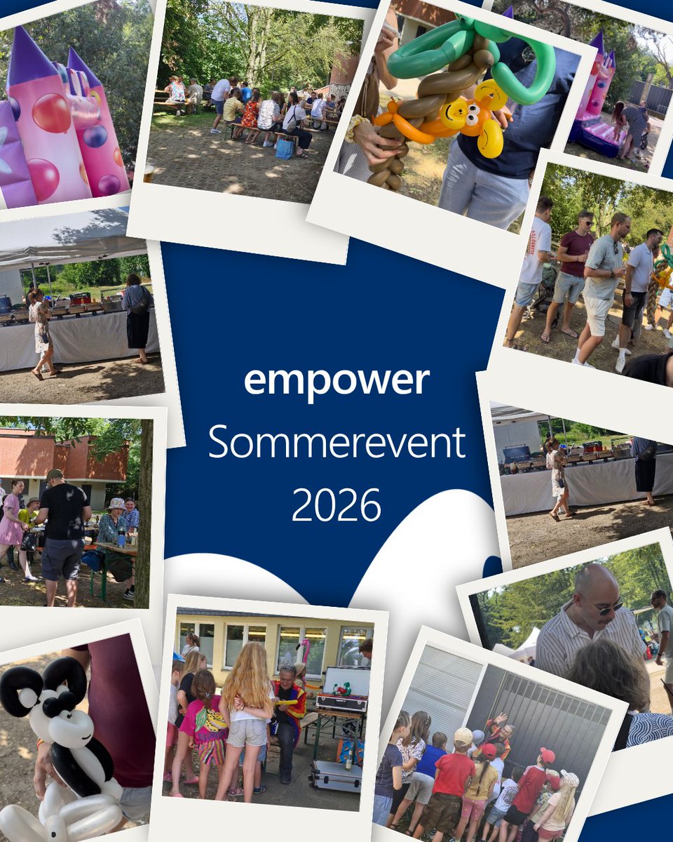 empower_suite's tweet photo. ☀️ Letzten Samstag haben wir gemeinsam den Sommer gefeiert! Kolleginnen, Kollegen und ihre Familien verbrachten einen großartigen Tag am Rhein – mit gutem Essen, Spiel, Spaß und tollen Gesprächen. Danke an alle, die diesen Tag möglich gemacht haben! 💙
#empower #Teamevent https://t.co/QH4hMtay4x