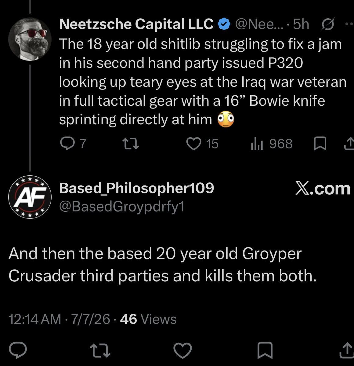apparatchitsa's tweet photo. chud murder fantasy is so fascinating https://t.co/rRQbu7dZ54