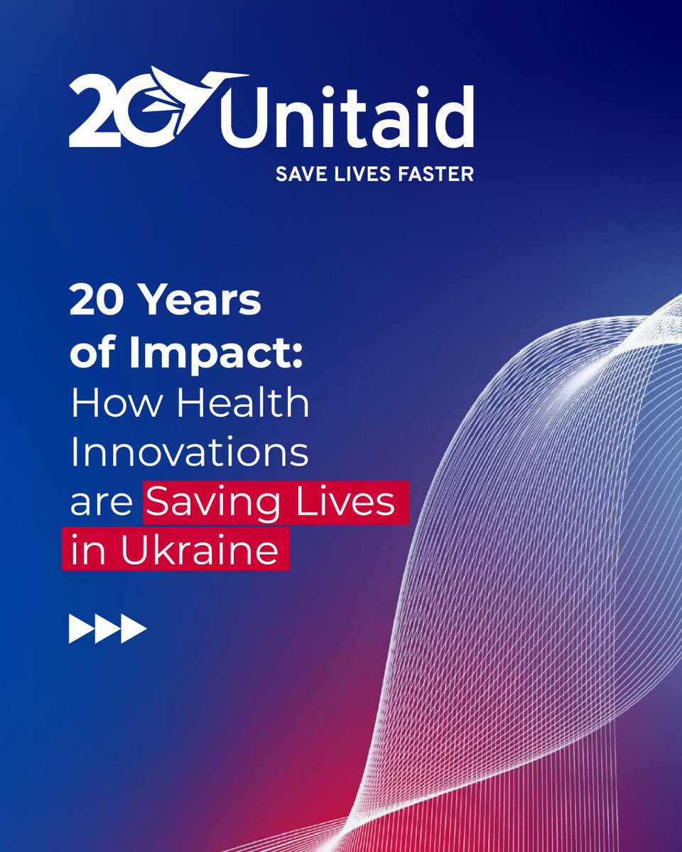 allianceforph's tweet photo. Celebrating 20 years of @UNITAID!
Proud to partner in bringing lifesaving innovations to Ukraine from long-acting depot buprenorphine to low-threshold hepatitis C care. Here's to healthier lives, stronger health systems, and lasting impact
#Unitaid20 https://t.co/xeWdBKNKic