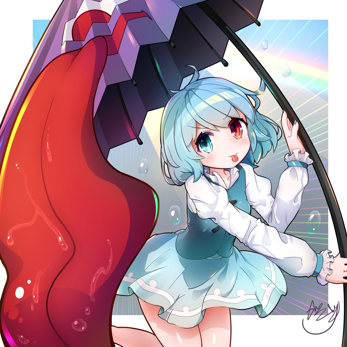 gaidennsinnzi44's tweet photo. おどろけぇぇ～!!🌂👅 https://t.co/AQ0cdzuP3t