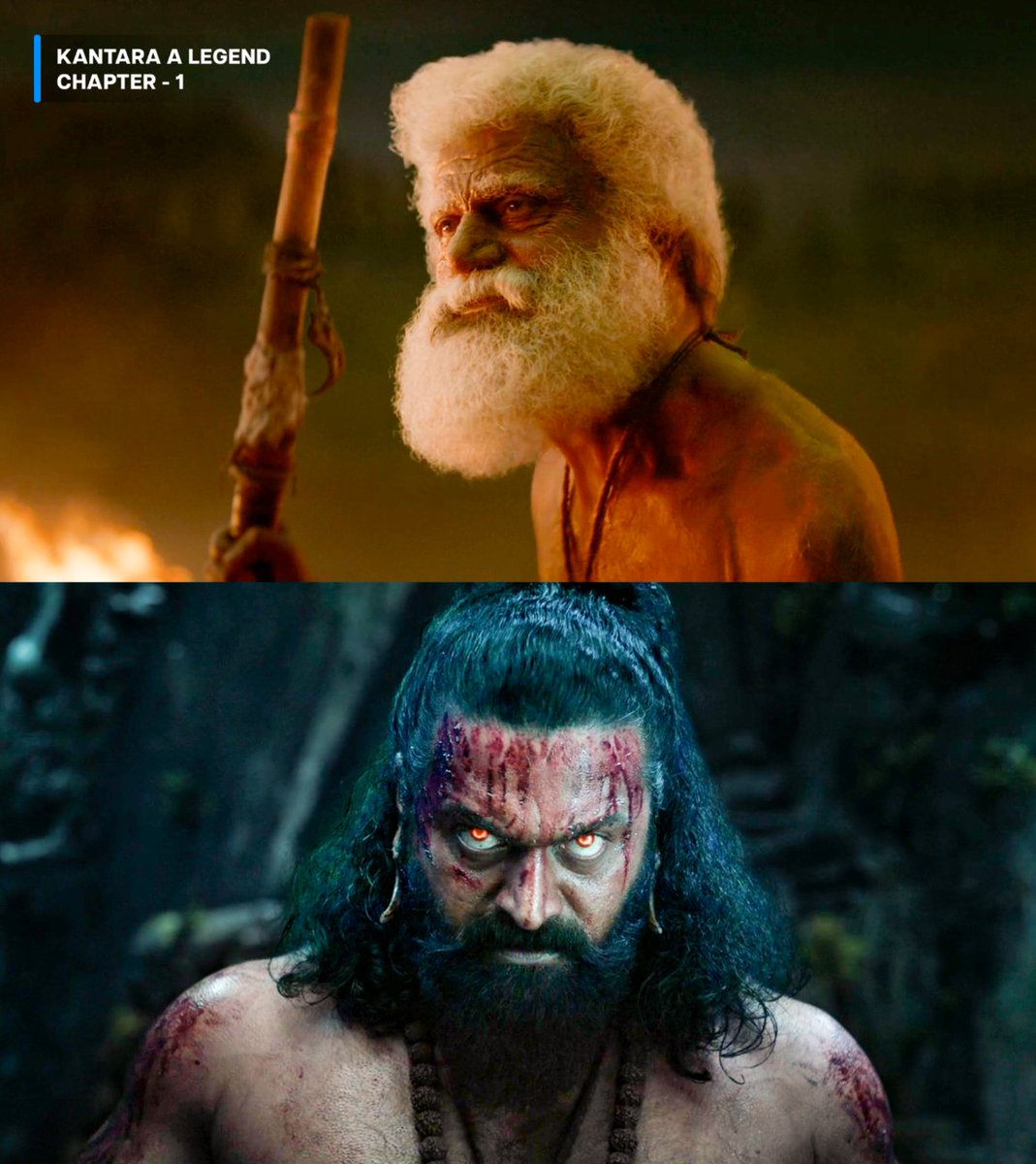 PrimeVideoIN's tweet photo. the man, the myth, the creator of a legend - @shetty_rishab 🔥 https://t.co/Rcu2i0ru4F