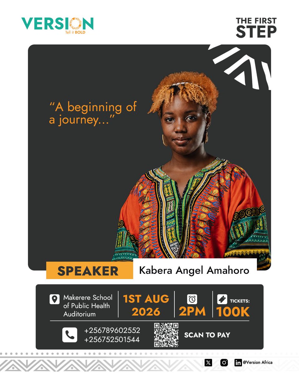 VersionAfrica's tweet photo. Some journeys are predictable, others aren't. Ever wondered "how did I get here?" or "did I miss a turn?" or worse still, "do I go back now or keep moving?".

@_iamkabera_ will be on the VERSION stage, taking us on a journey of her own. Secure your seat https://t.co/mVrJFOn5Lp https://t.co/yUjIUvYztS