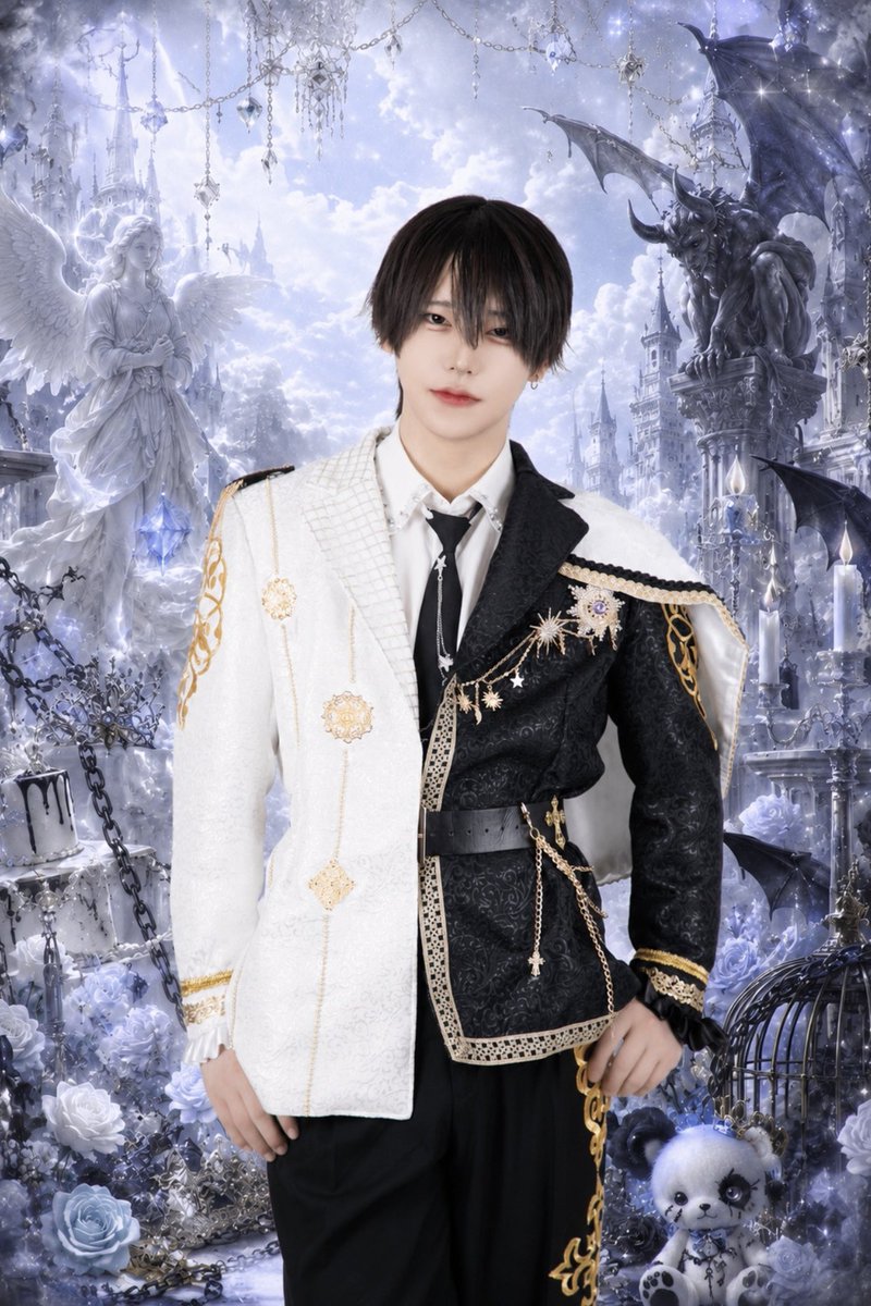 Re_DOLCE_info's tweet photo. ☁️衣装公開🩸

8月歌舞伎町OPEN
メンズコンセプトラウンジ
『Re:DOLCE-リドル-』

『もう一度、甘い時間へ。』

通常衣装①
モデル: #あふぬん しゅう【@afunun_syu 】

#ReDOLCE
#メンコン
#歌舞伎町
#メンズコンカフェ
#あふぬん https://t.co/Kr8c0HSmos