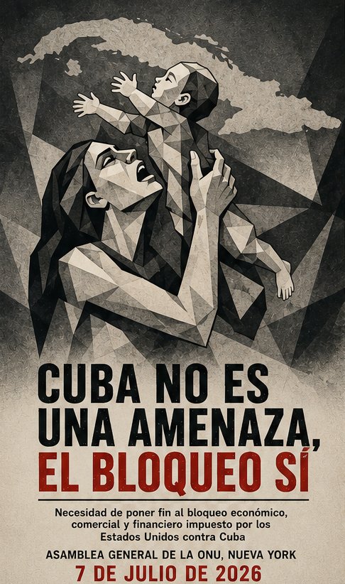 Guerrerotony161's tweet photo. Cuba no es una amenaza, el bloqueo sí.
#TumbaElBloqueoYa https://t.co/FJ8P04OOTS